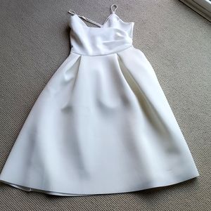 ASOS Evening/Prom White Dress Size 6